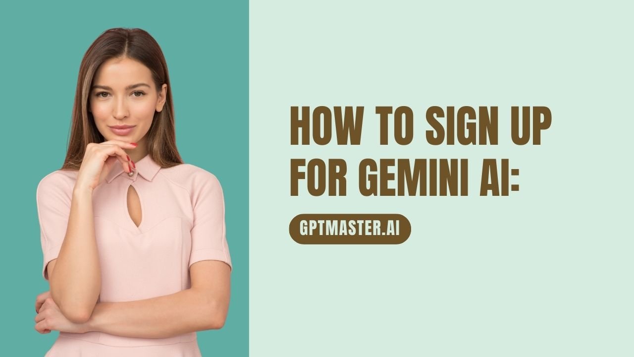 How to sign up for Gemini AI