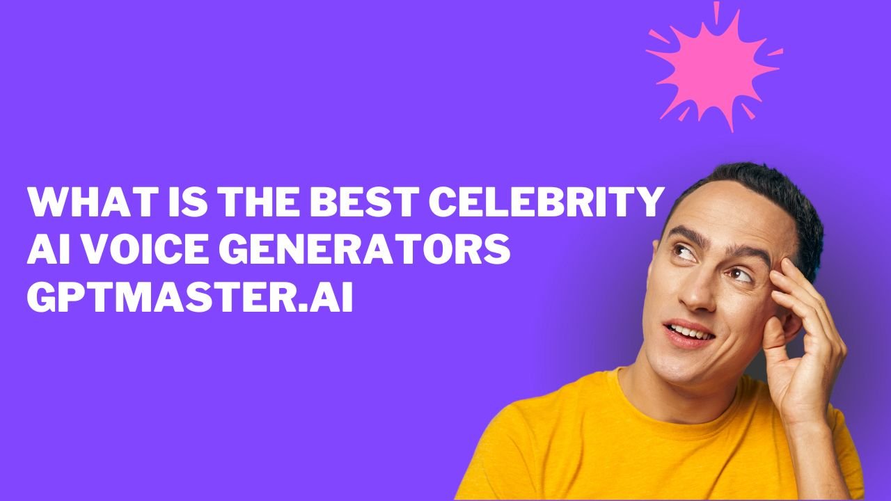 What is the best celebrity AI voice generator?