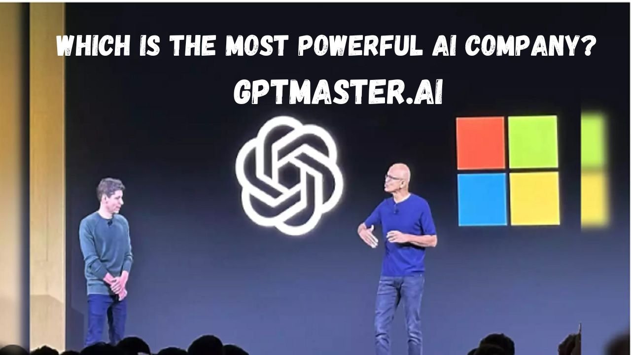 Which is the most powerful AI company?