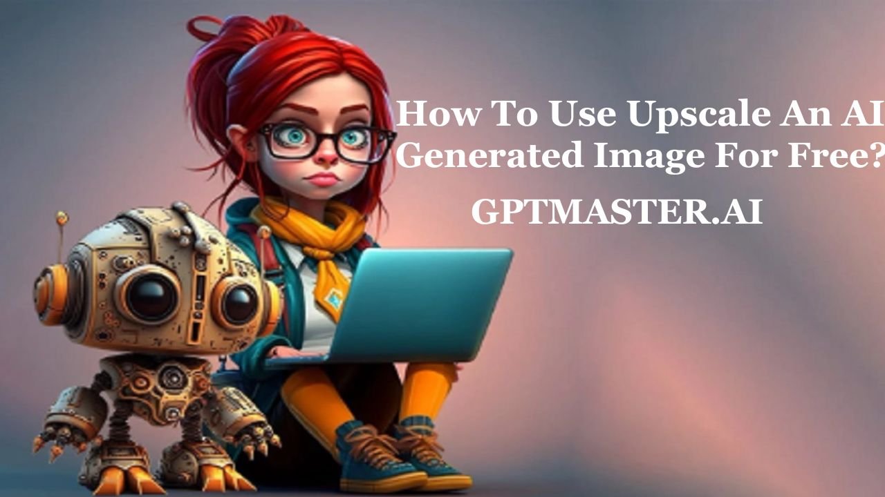 How to upscale an AI generated image for free?