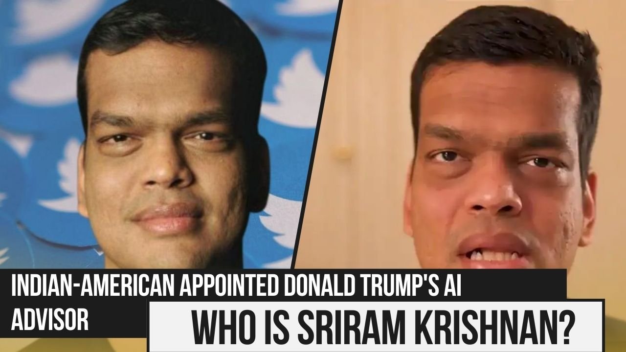 Who is Sriram Krishnan? Indian-American Appointed Donald Trump's AI Advisor